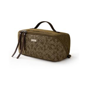 Travel Makeup Bag, Large Toiletry Bag For Women, Flat-opening Organizer Pouch🤙